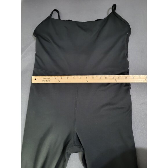 Gilly Hicks Recharge XL Women's Black Jumpsuit Romper One Piece Criss Cross Back - Picture 6 of 10